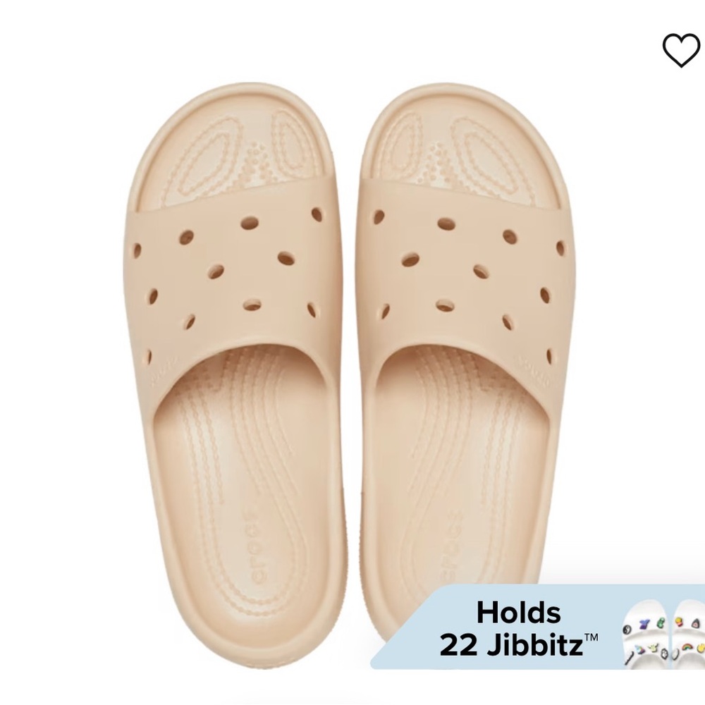 CROCS Cream Sandals - Picture 5 of 11